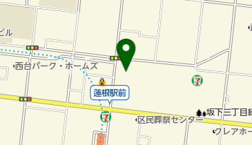 板橋区立こぶし保育園の地図画像