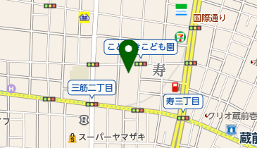 台東区立ことぶきこども園の地図画像