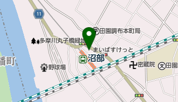 田園調布ナーサリーの地図画像