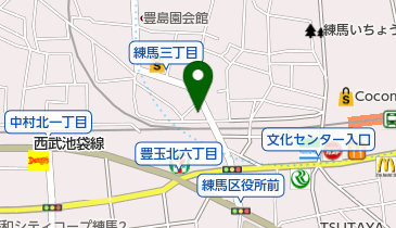 おひさま保育園練馬駅前園の地図画像