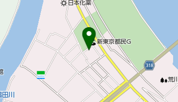 足立区立新田さくら保育園の地図画像