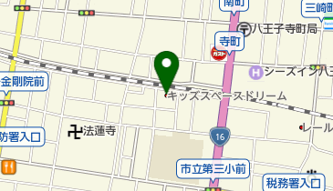 キッズスペースドリームの地図画像