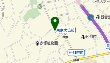 麦の子保育園の地図画像