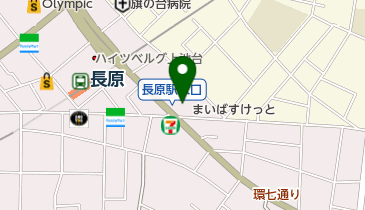 さくらさくみらい長原の地図画像