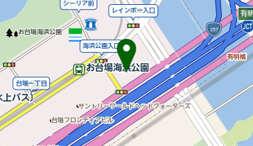 アスクお台場保育園の地図画像