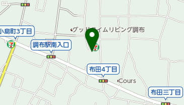 小学館アカデミーちょうふ保育園の地図画像