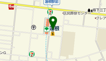 明日葉保育園蓮根園の地図画像