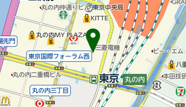 キッズスクウェア丸の内東京ビルの地図画像