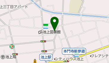 ケンパ池上の地図画像