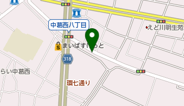 仲よし保育園の地図画像