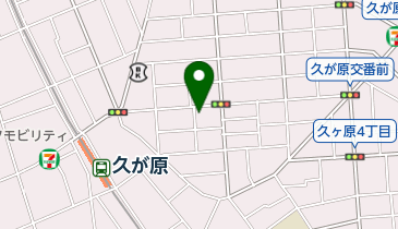 ナーサリールームベリーベアーライラック通り久が原の地図画像