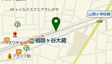 木下の保育園祖師谷の地図画像