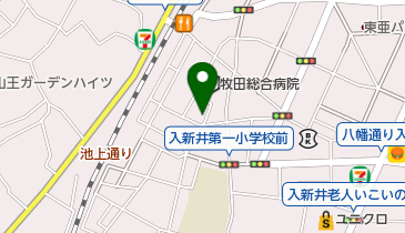 マミーズエンジェル大森保育園の地図画像