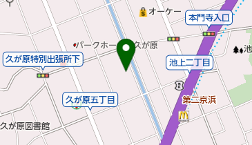 アスク久が原保育園の地図画像