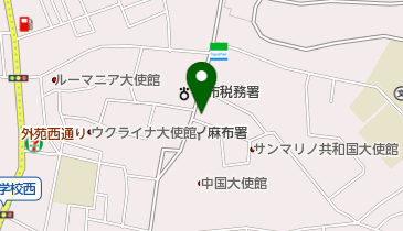 アイグラン保育園元麻布の地図画像