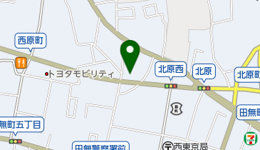 西東京雲母保育園の地図画像