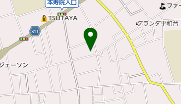 にじいろ保育園早宮の地図画像