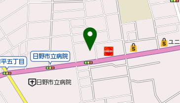 金子ベビーホームの地図画像