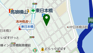 日生東日本橋保育園ひびきの地図画像