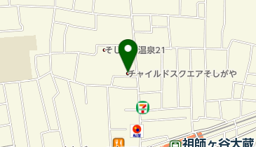 チャイルドスクエアそしがやの地図画像