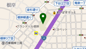 台東区立たいとうこども園の地図画像