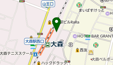 えがおの森保育園・おおもり駅前の地図画像