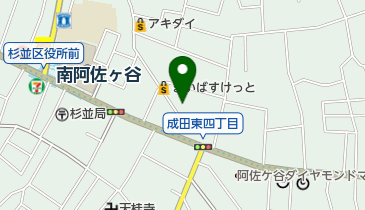HOPPA阿佐谷南の地図画像