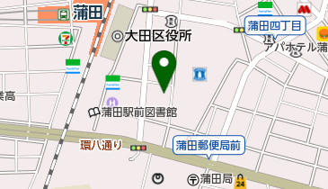 キッズラボ蒲田園の地図画像