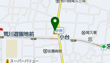 小台ここわ保育園の地図画像