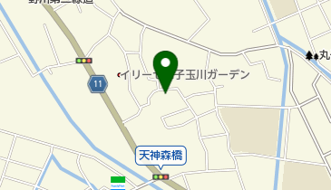 鎌田のびやか園の地図画像