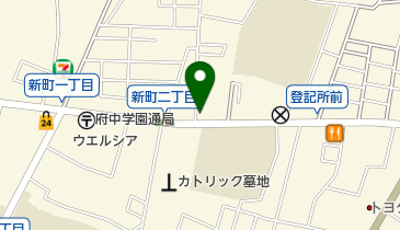 田中保育所の地図画像