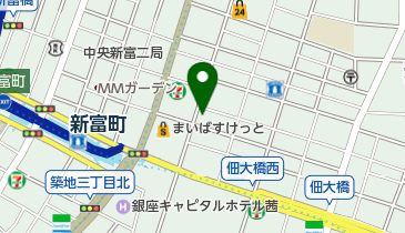ブライト保育園東京入船の地図画像