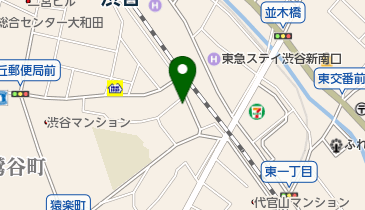 ほっぺるランド渋谷の地図画像