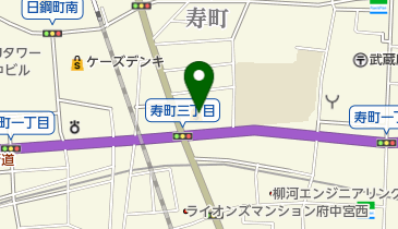 第2キッズランド府中保育園の地図画像