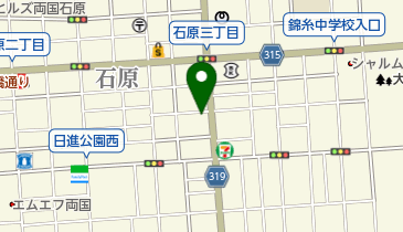 石原ここわ保育園の地図画像