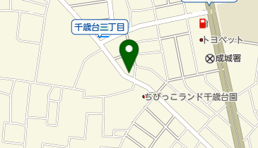 キッズスマイル世田谷千歳台の地図画像