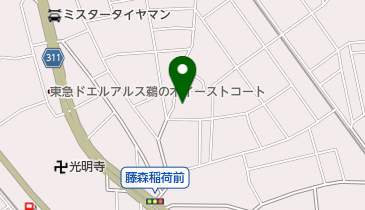 アスクみなみ久が原保育園の地図画像
