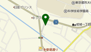 はあと保育園成城喜多見分園の地図画像