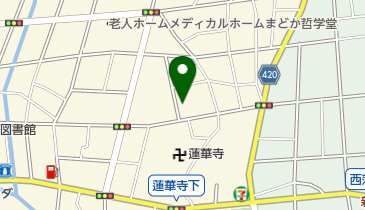 江古田ここわ保育園の地図画像