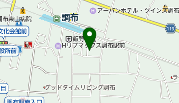 ちょうふのぞみ保育園の地図画像