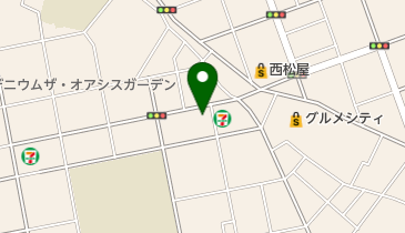 トレジャーキッズにいじゅく保育園の地図画像