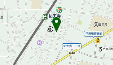 ちゃいれっく祐天寺駅前保育園の地図画像
