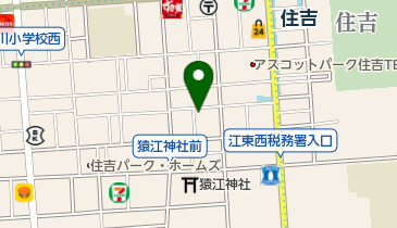 キッズスマイル江東猿江の地図画像