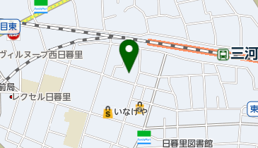 日暮里保育園の地図画像