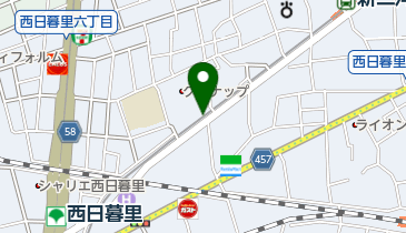 まなびの森保育園西日暮里の地図画像