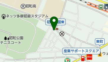 多摩保育園分園の地図画像