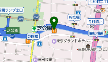 ニチイキッズ芝公園保育園の地図画像