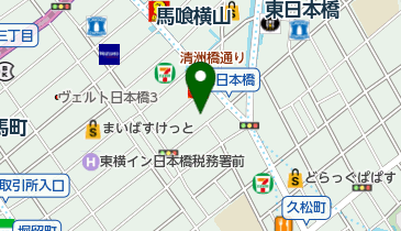 さくらさくみらい東日本橋の地図画像