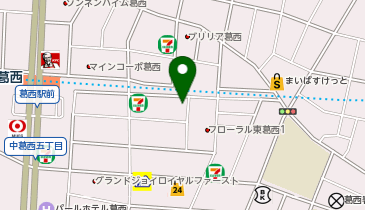 フロンティアキッズ葛西の地図画像