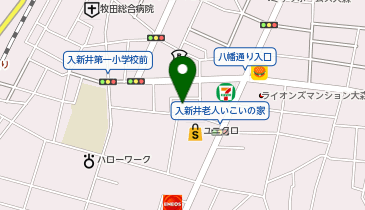 このえ大森北保育園の地図画像